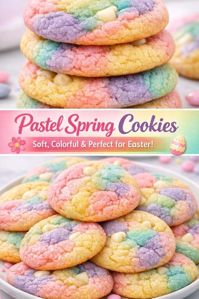 Pastel Spring Cookies Cover