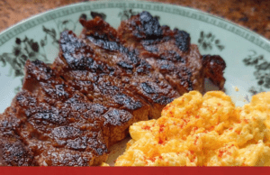 Steak with Creamy Scrambled Eggs Steak with Creamy Scrambled Eggs Cover