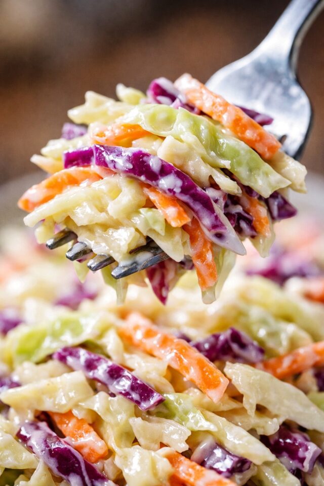 Creamy Coleslaw Recipe Cover