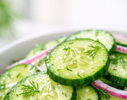 Fresh Cucumber Salad Fresh Cucumber Salad