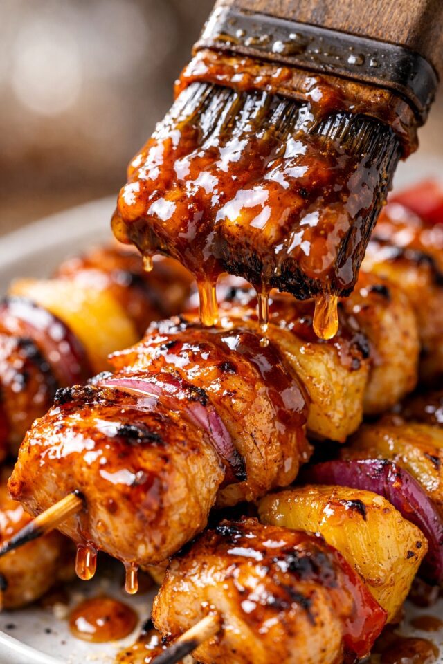 Hawaiian Chicken Skewers Cover