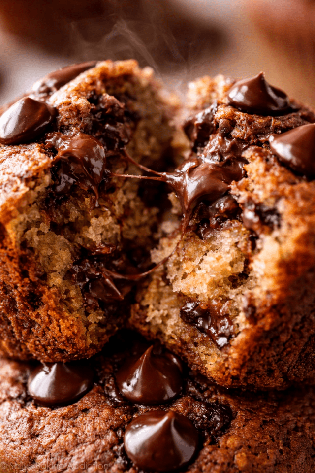 Banana Chocolate Muffins (Moist, Fluffy & Ea Cover