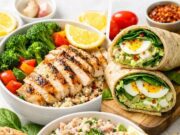 High Protein Lunch Ideas (Easy, Healthy & Filling Meals for Energy Boost) High Protein Lunch Ideas (Easy, Healthy & Fi Cover