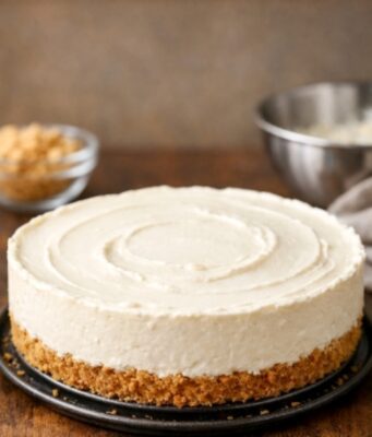 Quick No Bake Cheesecake Recipe (Creamy, Easy & No Oven Needed) Quick No Bake Cheesecake Recipe (Creamy, Eas Cover