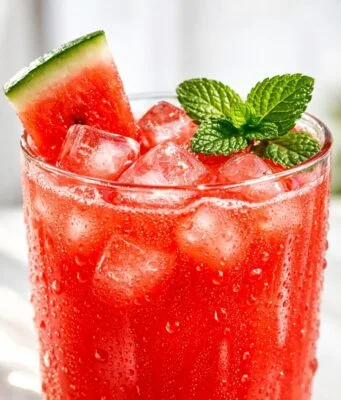 Fresh Watermelon Juice (Easy Homemade Hydrating Summer Drink) Fresh Watermelon Juice (Easy Homemade Hydrat Cover