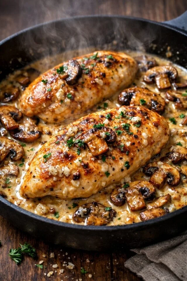 Polish_20260414_123446737 Creamy Mushroom Chicken – Easy One-Pan, Rich Cover