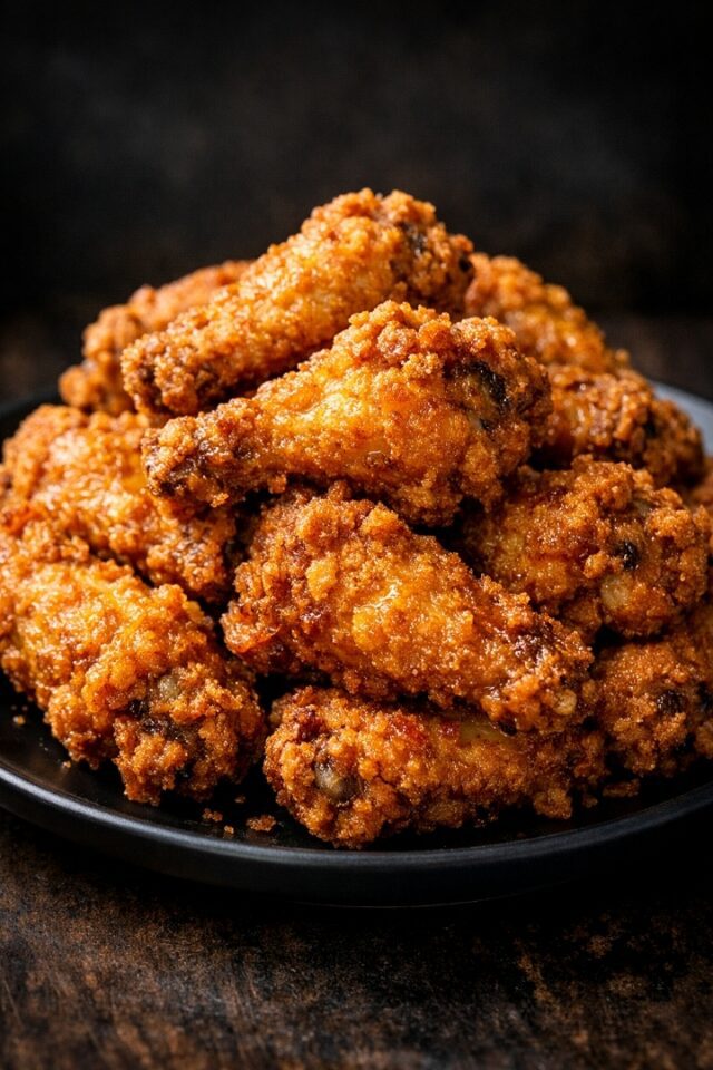 Crispy Fried Chicken Wings Cover