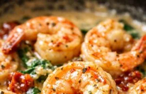 Creamy Tuscan Shrimp Recipe Creamy Tuscan Shrimp Recipe Cover