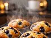 Healthy Greek Yogurt Blueberry Muffins Healthy Greek Yogurt Blueberry Muffins Cover