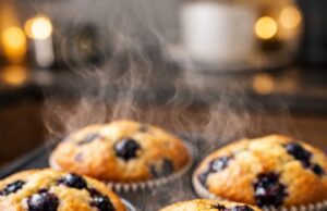 Healthy Greek Yogurt Blueberry Muffins Healthy Greek Yogurt Blueberry Muffins Cover