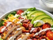 Crispy Chicken Bacon Ranch Salad Crispy Chicken Bacon Ranch Salad Cover