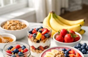 Healthy Breakfast Ideas Without Cooking: Easy, Fresh & Nutritious Morning Meals Healthy Breakfast Ideas Without Cooking: Eas Cover