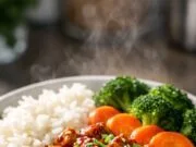 Honey Garlic Chicken and Rice Bowl Honey Garlic Chicken and Rice Bowl Cover