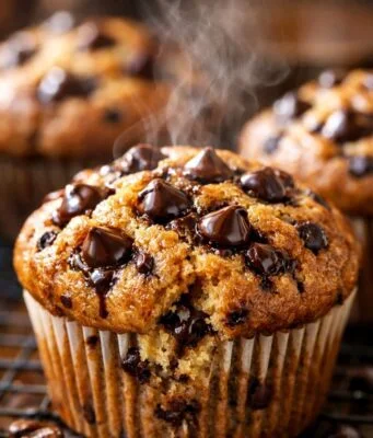 Coffee Chocolate Chip Muffins (Soft, Moist & Bakery-Style) Coffee Chocolate Chip Muffins (Soft, Moist & Cover