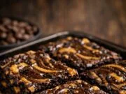 Coffee Peanut Butter Brownies Coffee Peanut Butter Brownies Cover