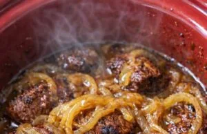 Slow Cooker 3-Ingredient Beef and Onion Slow Cooker 3-Ingredient Beef and Onion Cover
