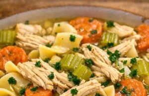Chicken Noodle Soup Recipe With Carrots and Celery Chicken Noodle Soup Recipe With Carrots and Cover