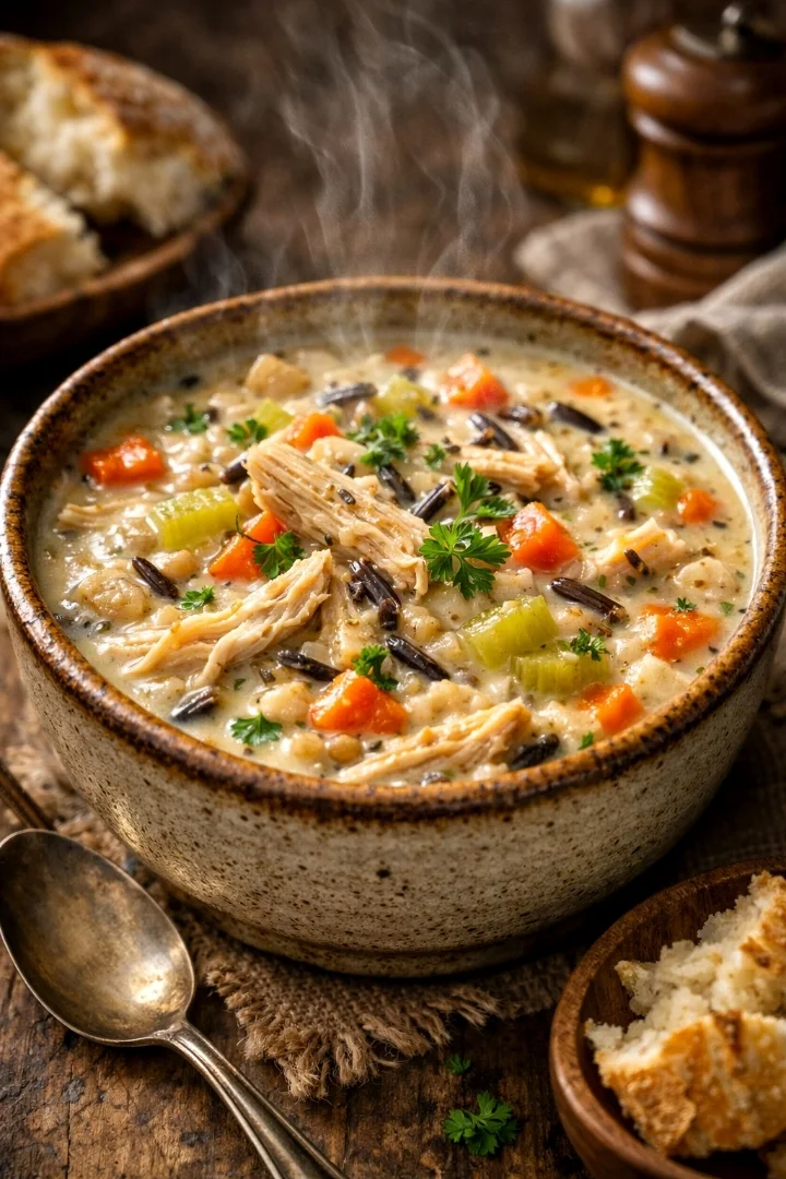 How to make Creamy Chicken and Wild Rice Soup