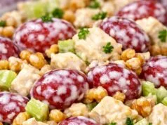 Chicken Salad with Grapes and Walnuts Chicken Salad with Grapes and Walnuts Cover
