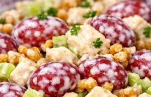 Chicken Salad with Grapes and Walnuts Chicken Salad with Grapes and Walnuts Cover