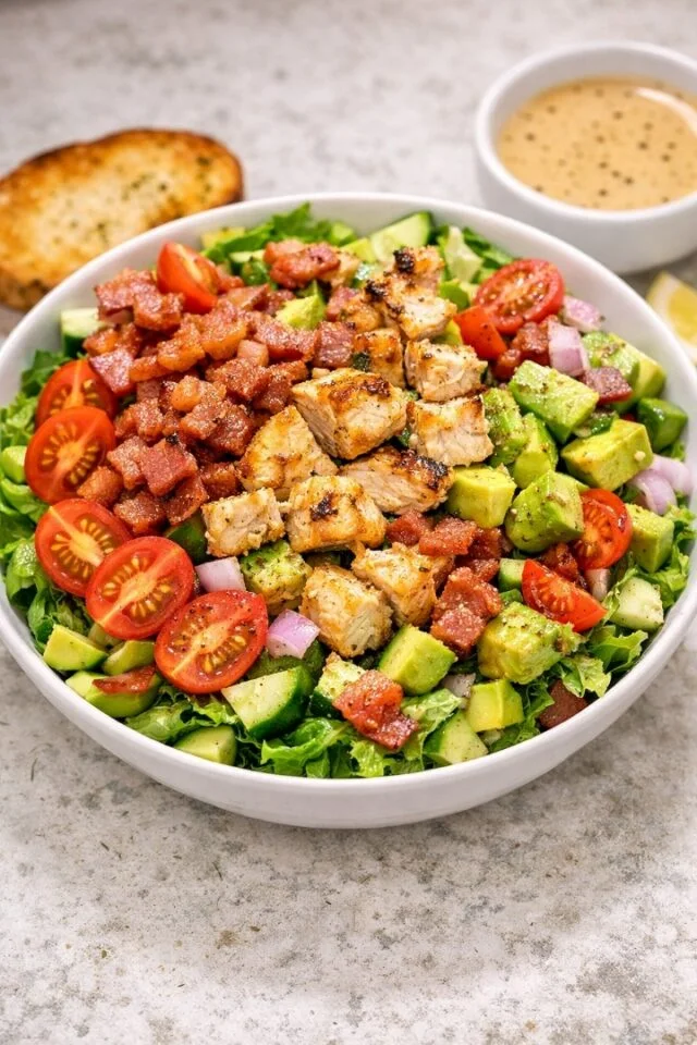 Chicken Salad with Avocado and Bacon Cover