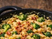 Creamy Chicken Pasta with Broccoli and Bacon Recipe Creamy Chicken Pasta with Broccoli and Bacon Cover