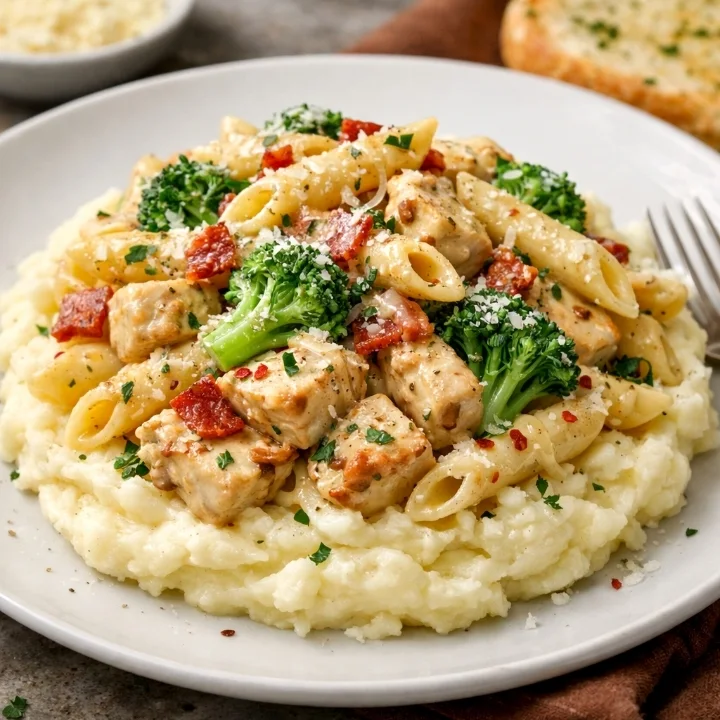 What to serve with Creamy Chicken Pasta with Broccoli and Bacon