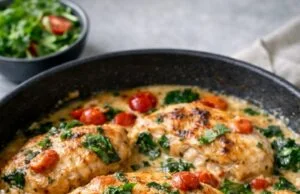 Marry Me Chicken with Fettuccine Alfredo Marry Me Chicken with Fettuccine Alfredo Cover