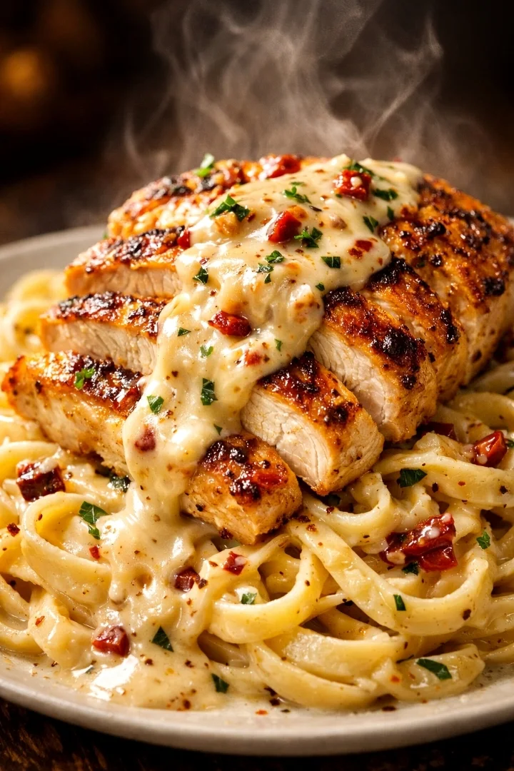 What to serve with Marry Me Chicken with Fettuccine Alfredo