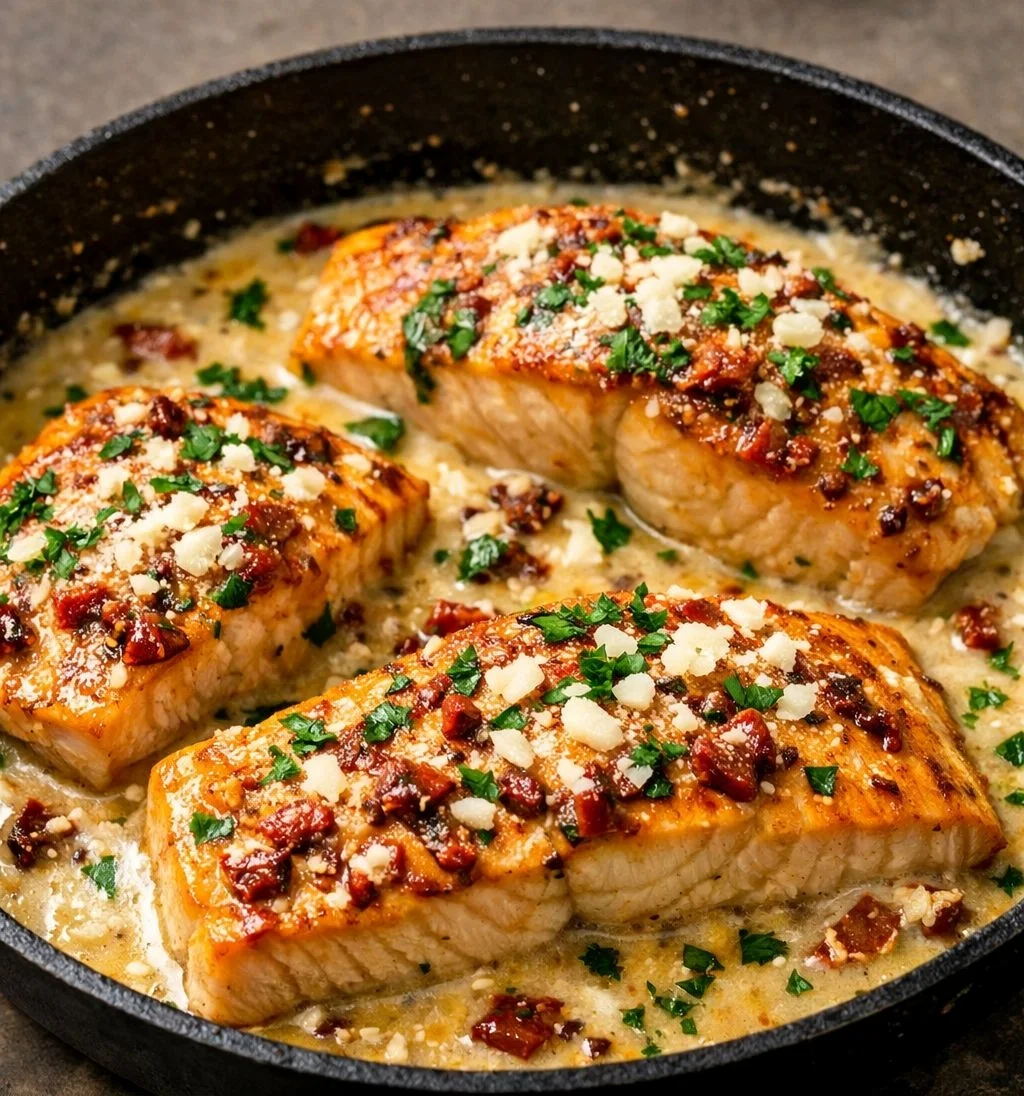 How to make Marry Me Salmon with Lemon Butter Rice