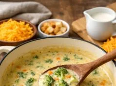 Creamy Broccoli Cheddar Soup Recipe Creamy Broccoli Cheddar Soup Recipe Cover