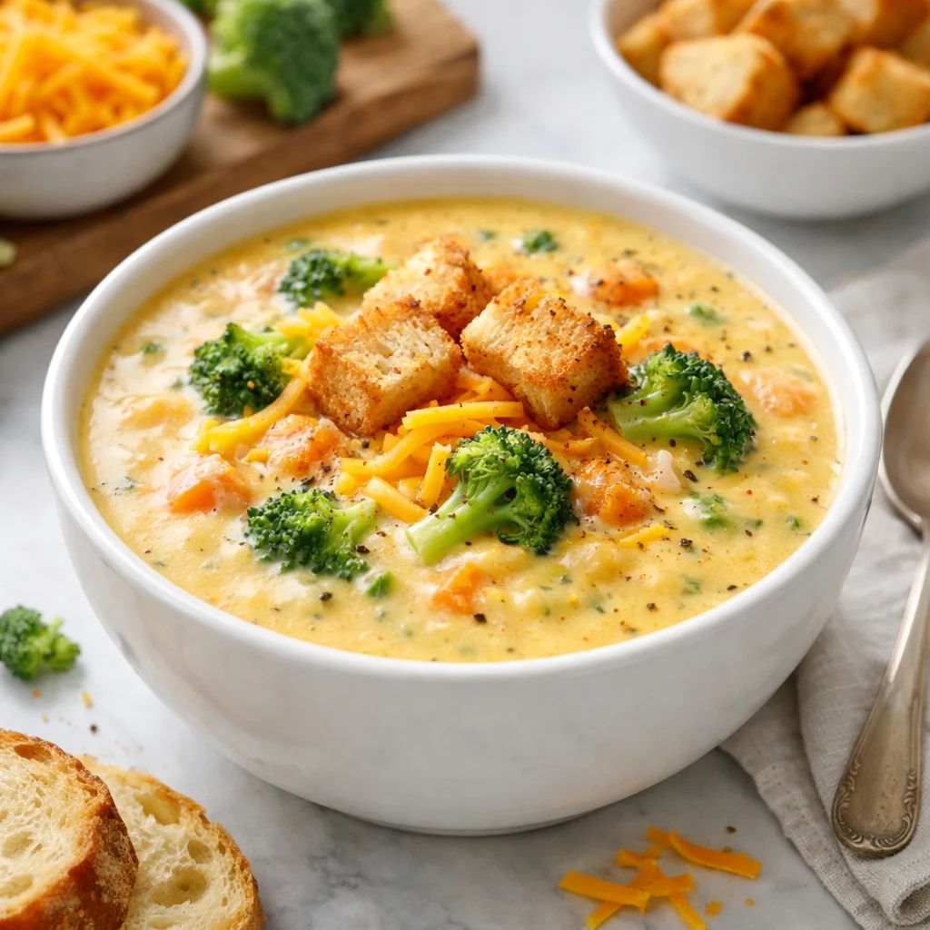 What to serve with Creamy Broccoli Cheddar Soup
