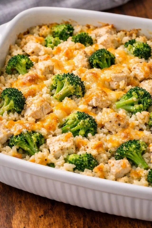Best Chicken Broccoli Rice Casserole Recipe Cover
