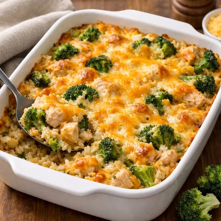 Chicken Broccoli Rice Casserole recipe 