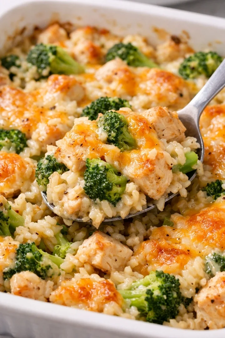 How to make Chicken Broccoli Rice Casserole